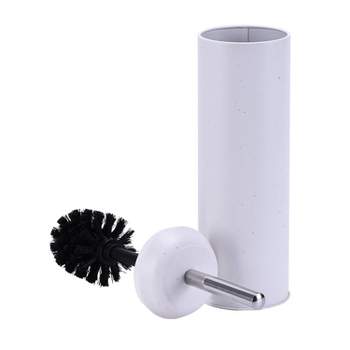 Wholesale Mr. Handy Toilet Brush W/ Holder- 16 WHITE