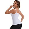 INSPIRE CHIC Women's Long V-Neck Tummy Control Breast Lifting Padded Seamless Shaping Camisoles - 2 of 4