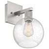 Access Lighting Port Nine 1 - Light Wall Light in  Brushed Steel - 3 of 3