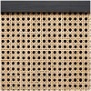 Olivia & May 36" Cabinet: Rattan Cane Doors, Gold Accents, No Assembly Required - 3 of 4