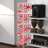 LunaLulinlk 2 Pack Stackable Beverage Soda Can Dispenser Storage Rack Organizer for Pantry and Refrigerator, White - 3 of 4