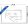 Trends International LINE AND BRUSH - Continuous Line Cassette Framed Wall Poster Prints - 3 of 4