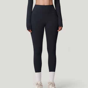 Anna-Kaci Active Women's High Waist Leggings with Side Pockets and Seamless Stretch Fabric for Active and Everyday Wear - 1 of 4