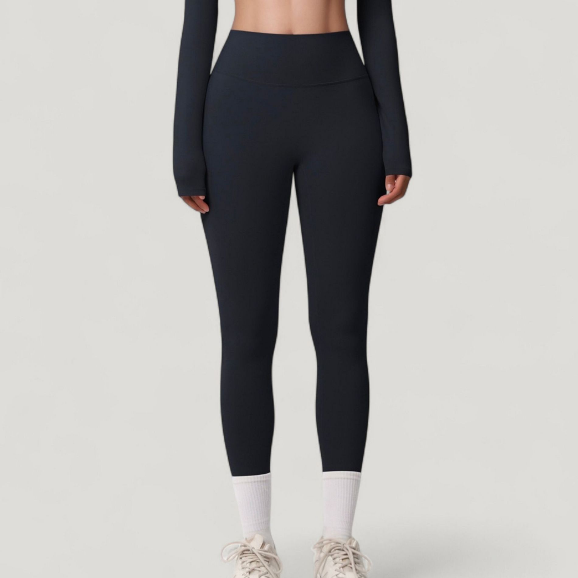 Anna-Kaci Active Women's High Waist Leggings with Side Pockets and Seamless Stretch Fabric for Active and Everyday Wear