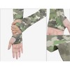 INSPIRE CHIC Women's Sun Protection Cooling Arm Stretch Sleeves Gloves with Thumb Hole 1Pair - 3 of 4