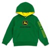 John Deere Logo Adult Fleece Pullover Hoodie - 2 of 4