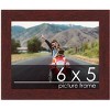 PosterPalooza | Photo Size Classic Modern Brown Frame - UV Acrylic, Foam Board Backing, Hanging Hardware - 3 of 4