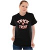Classic Halloween Trick or Treat Graphic T Shirt Men or Women Brisco Brands - 4 of 4