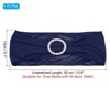 Unique Bargains Polyester Wedding Decoration Stretch Chair Sashes Bows 10 Pcs - 2 of 4