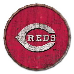 MLB Cincinnati Reds Cracked Color 24" Barrel Top - 1 of 3