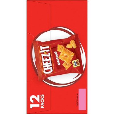 Cheez-It Original Baked Snack Crackers - 1oz - 12ct