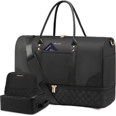 LOVEVOOK Travel Bag,Weekender Bag for Women Travel Duffle Bag with Shoe Compartment