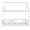 YOOCOZZ Twin Size Wood House Bed with Guardrail and LED - 4 of 4