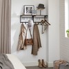 VASAGLE Laundry Room Shelf Wall Mounted, Coat Rack Shelf - 4 of 4