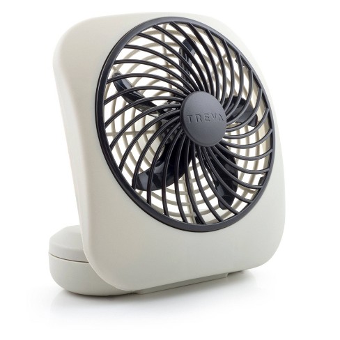 Treva 2pk 5 Battery Powered Portable Desk Fan Gray Target