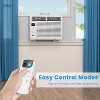 R.W.FLAME 10,000 BTU Window Air Conditioner Cools up to 450 Sq.ft, Remote Control, 6 in 1 Energy Saving Air Conditioner Window Unit, Easy to Install - 4 of 4