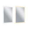 CWI Lighting Abigail Rectangle Matte White LED 30 in. Mirror From our Abigail Collection - 3 of 4
