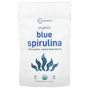 Micro Ingredients Organic Blue Spirulina, 2 oz (60 g) - 1 of 2