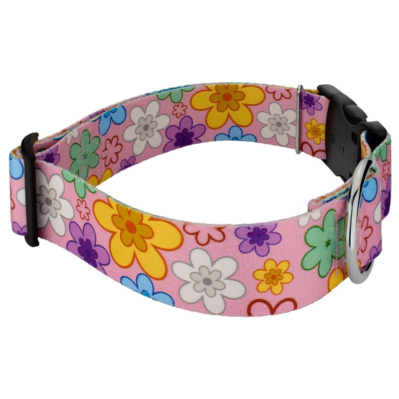 Country Brook Petz 1 1/2 Inch Deluxe May Flowers Dog Collar, 3 of 6
