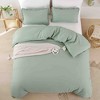 BAGOKIE 3-Piece Bed in a Bag Comforter Set with Pom Fringe - 3 of 4