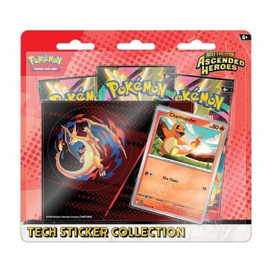 Pokémon Mega Evolution S2.5 Ascended Heroes Tech Sticker - Charmander