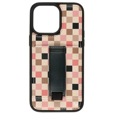 Walli Cases Checkmate by Harmony Beus Phone Case with Wallet and Finger Strap