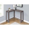 Monarch Specialties Accent Table Console Entryway Narrow Corner Living Room Bedroom Grey Laminate Contemporary Modern - 4 of 4