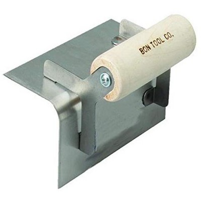 Bon Tool 12-513 Step Tool - Outside 6-inch X 2 1/2-inch - 1/2-inch Radius Wood Handle