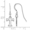 Black Bow Jewelry Sterling Silver Tennessee Volunteers NCAA Dangle Earrings - 2 of 3