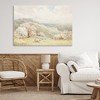 Stupell Industries Lambs Strolling Pastel Countryside Canvas Art - 3 of 4