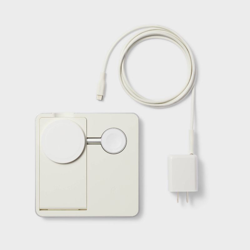 3 in 1 Charger for iPhone Watch and AirPod - heyday&#8482; White, 4 of 7