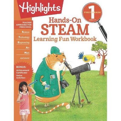 First Grade Hands-On Steam Learning Fun Workbook - (Highlights Learning Fun Workbooks) (Paperback)