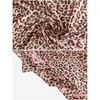Elerevyo Women's Leopard Large Square Satin Shawl Head Wrap Neck Scarf Bandanas 35.4" X 35.4" - 4 of 4