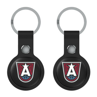 Keyscaper WNBA Insignia Black Airtag Holder 2-Pack
