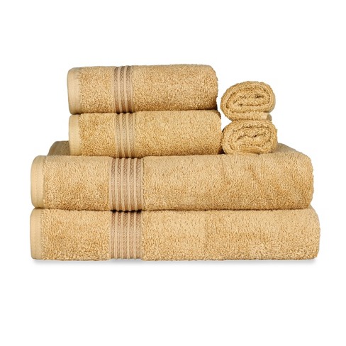 Premium Cotton Heavyweight Plush Highly absorbent Luxury 6 Pices