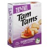 Manischewitz Cracker Snack Tamtam Everything - Case of 12 - 9.6 oz - 2 of 2