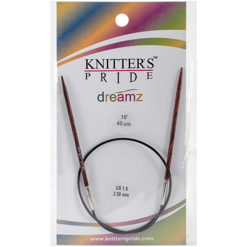 Knitter's Pride-Dreamz Fixed Circular Needles 16"-Size 1.5/2.5mm, 1 of 3