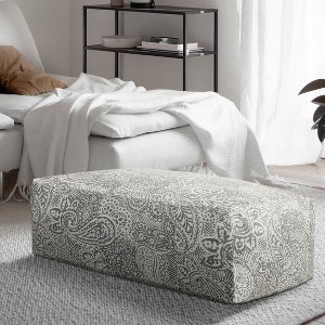 ChaletPosh 42 Inch Velvet Pouf - 1 of 4
