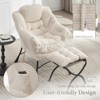 RISOKEYS Accent Chair with Ottoman-Lounge Accent Chair,Easy Assembly & Space-Saving Footrest,Comfy Reading Chair for Living Room & Bedroom - 4 of 4