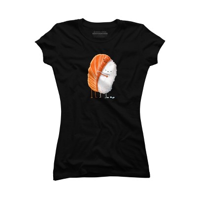Junior's Design By Humans Sushi Hug By andremullerdko T-Shirt