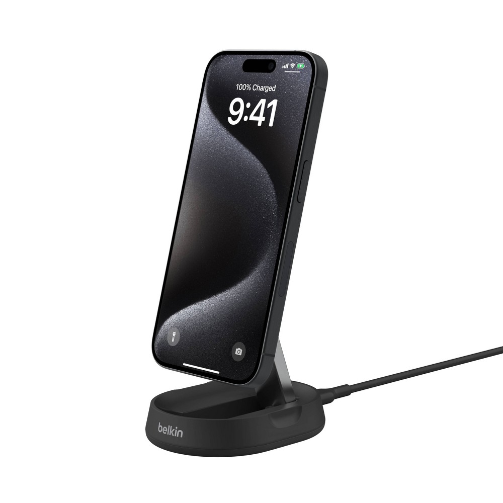 Photos - Charger Belkin Qi2 Convertible Pad & Stand - Black 