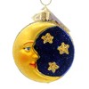 Old World Christmas 3.5 Inch Man In The Moon Ornament Sky Face Crescent Full Tree Ornaments - 2 of 3
