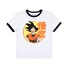 Dragon Ball Z Characters Crew Neck Short Sleeve 4pk Boy's Tees - image 2 of 4