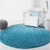 August Shag AUG900 Power Loomed Indoor Rugs - Safavieh - 2 of 4