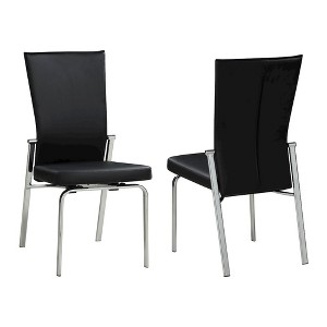 Chintaly Imports,Contemporary Motion-Back Side Chair - Set of 2 - 1 of 4
