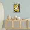 Stupell Industries Stepping Bird on Lily Pads Black Framed Floater Canvas Wall Art - 2 of 4