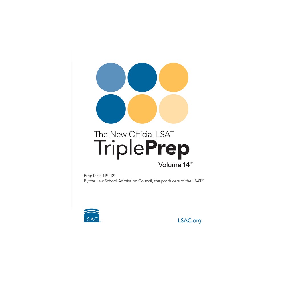 The New Official LSAT Tripleprep Volume 14 - by Law School Admission Council (Paperback)