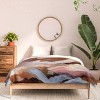 Deny Designs 3pc Full/Queen Laura Fedorowicz Homebody Abstract Comforter and Pillow Sham Set Brown: Machine Washable, Non-Woven Fabric, All Ages - 3 of 4