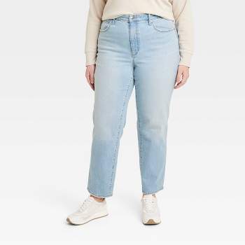 Women's Plus Size Capri Jeans White 18 - White Mark : Target