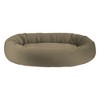 Arlee Home & Pet Orbit Orthopedic Chew Resistant Eco-Friendly Memory Foam Dog Bolster Bed - Aloe - XL - 2 of 4